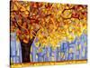 October Gold-Mandy Budan-Stretched Canvas