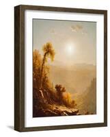 October in the Catskills, 1880-Sanford Robinson Gifford-Framed Giclee Print