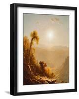 October in the Catskills, 1880-Sanford Robinson Gifford-Framed Giclee Print