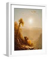 October in the Catskills, 1880-Sanford Robinson Gifford-Framed Giclee Print