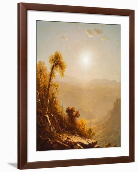 October in the Catskills, 1880-Sanford Robinson Gifford-Framed Giclee Print