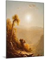 October in the Catskills, 1880-Sanford Robinson Gifford-Mounted Giclee Print