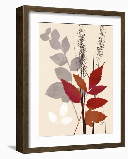 October Leaf 2-Bella Dos Santos-Framed Art Print