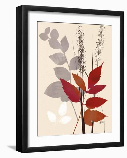 October Leaf 2-Bella Dos Santos-Framed Art Print