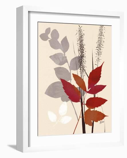 October Leaf 2-Bella Dos Santos-Framed Art Print