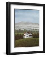 October Mist-David Knowlton-Framed Giclee Print