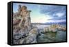 October Morning Mono Lake, Sierra Nevada, California-Vincent James-Framed Stretched Canvas