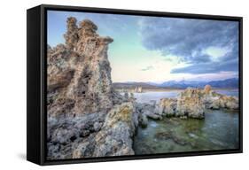 October Morning Mono Lake, Sierra Nevada, California-Vincent James-Framed Stretched Canvas