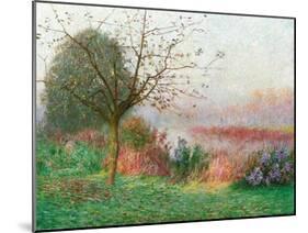 October Morning on the River Lys, 1901-Emile Claus-Mounted Giclee Print