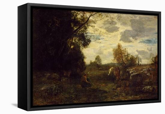 October Morning-Antonio Gentili Da Faenza-Framed Stretched Canvas