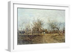 October Morning-Luigi Nono-Framed Giclee Print