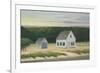 October on Cape Cod, 1946-Edward Hopper-Framed Giclee Print