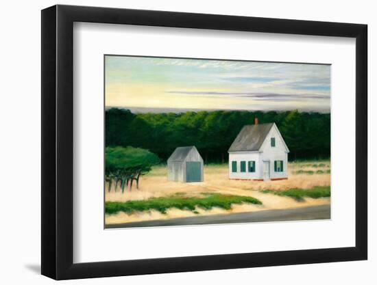 October on Cape Cod by Edward Hopper-Fine Art-Framed Photographic Print