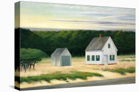 October on Cape Cod-Edward Hopper-Stretched Canvas