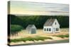 October on Cape Cod-Edward Hopper-Stretched Canvas