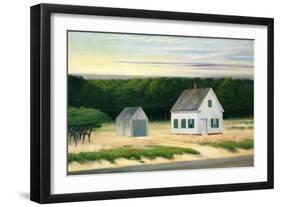 October on Cape Cod-Edward Hopper-Framed Giclee Print