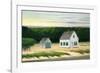 October on Cape Cod-Edward Hopper-Framed Giclee Print