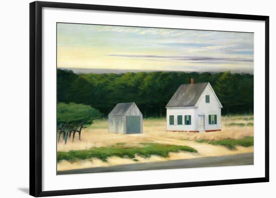 October on Cape Cod-Edward Hopper-Framed Giclee Print