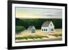 October on Cape Cod-Edward Hopper-Framed Giclee Print