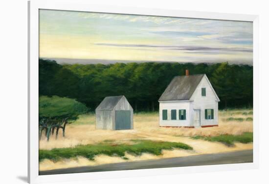 October on Cape Cod-Edward Hopper-Framed Giclee Print