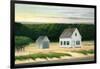 October on Cape Cod-Edward Hopper-Framed Giclee Print