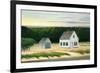 October on Cape Cod-Edward Hopper-Framed Premium Giclee Print
