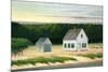 October on Cape Cod-Edward Hopper-Mounted Premium Giclee Print