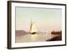 October on the Hudson-Francis Augustus Silva-Framed Giclee Print