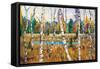 October Parade-Graham Forsythe-Framed Stretched Canvas