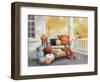 October Porch-Julia Purinton-Framed Art Print