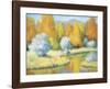 October Reflections-Bunny Oliver-Framed Art Print