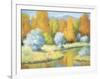 October Reflections-Bunny Oliver-Framed Art Print