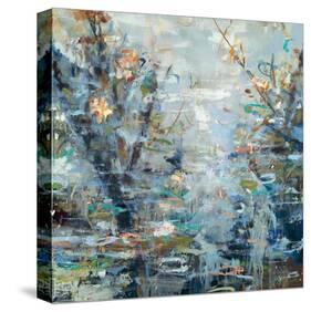 October Reflections-Louis Bourne-Stretched Canvas