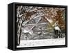 October Snow-Pat Wellenbach-Framed Stretched Canvas