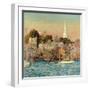 October Sundown, Newport, 1901-Childe Hassam-Framed Giclee Print