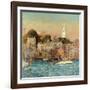 October Sundown, Newport, 1901-Childe Hassam-Framed Giclee Print