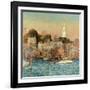 October Sundown, Newport, 1901-Childe Hassam-Framed Giclee Print