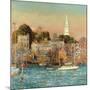 October Sundown, Newport, 1901-Childe Hassam-Mounted Giclee Print