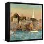 October Sundown, Newport, 1901-Childe Hassam-Framed Stretched Canvas