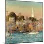 October Sundown, Newport, 1901-Childe Hassam-Mounted Premium Giclee Print