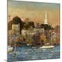 October Sundown, Newport-Childe Hassam-Mounted Giclee Print