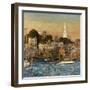 October Sundown, Newport-Childe Hassam-Framed Giclee Print