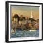 October Sundown, Newport-Childe Hassam-Framed Giclee Print