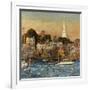 October Sundown, Newport-Childe Hassam-Framed Giclee Print