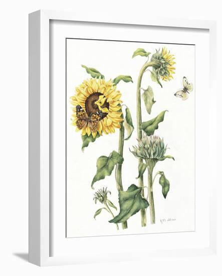 October Sunflower-Janneke Brinkman-Salentijn-Framed Giclee Print