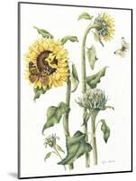 October Sunflower-Janneke Brinkman-Salentijn-Mounted Giclee Print