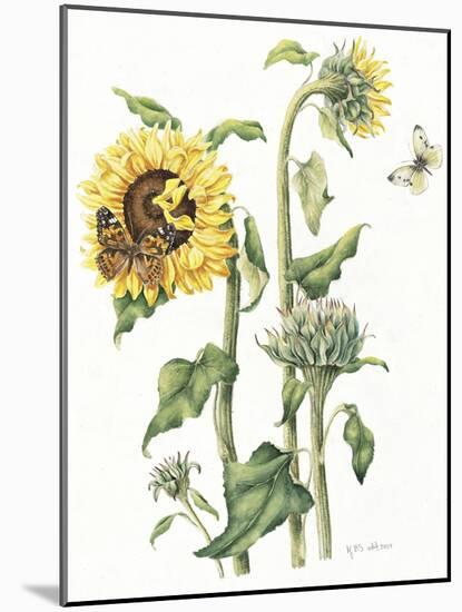 October Sunflower-Janneke Brinkman-Salentijn-Mounted Giclee Print