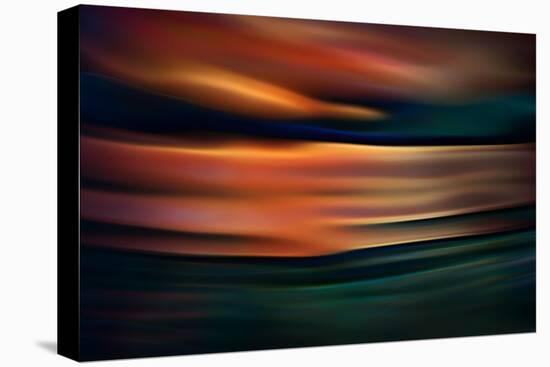 October Sunset-Ursula Abresch-Stretched Canvas