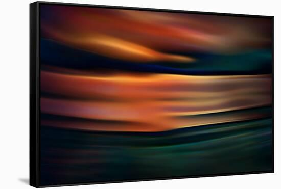 October Sunset-Ursula Abresch-Framed Stretched Canvas