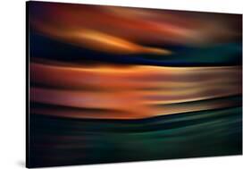 October Sunset-Ursula Abresch-Stretched Canvas